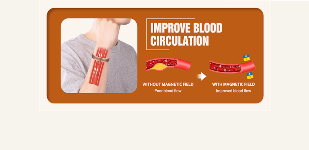 Impove Blood Circulation with Copper Magnetic bracelet
